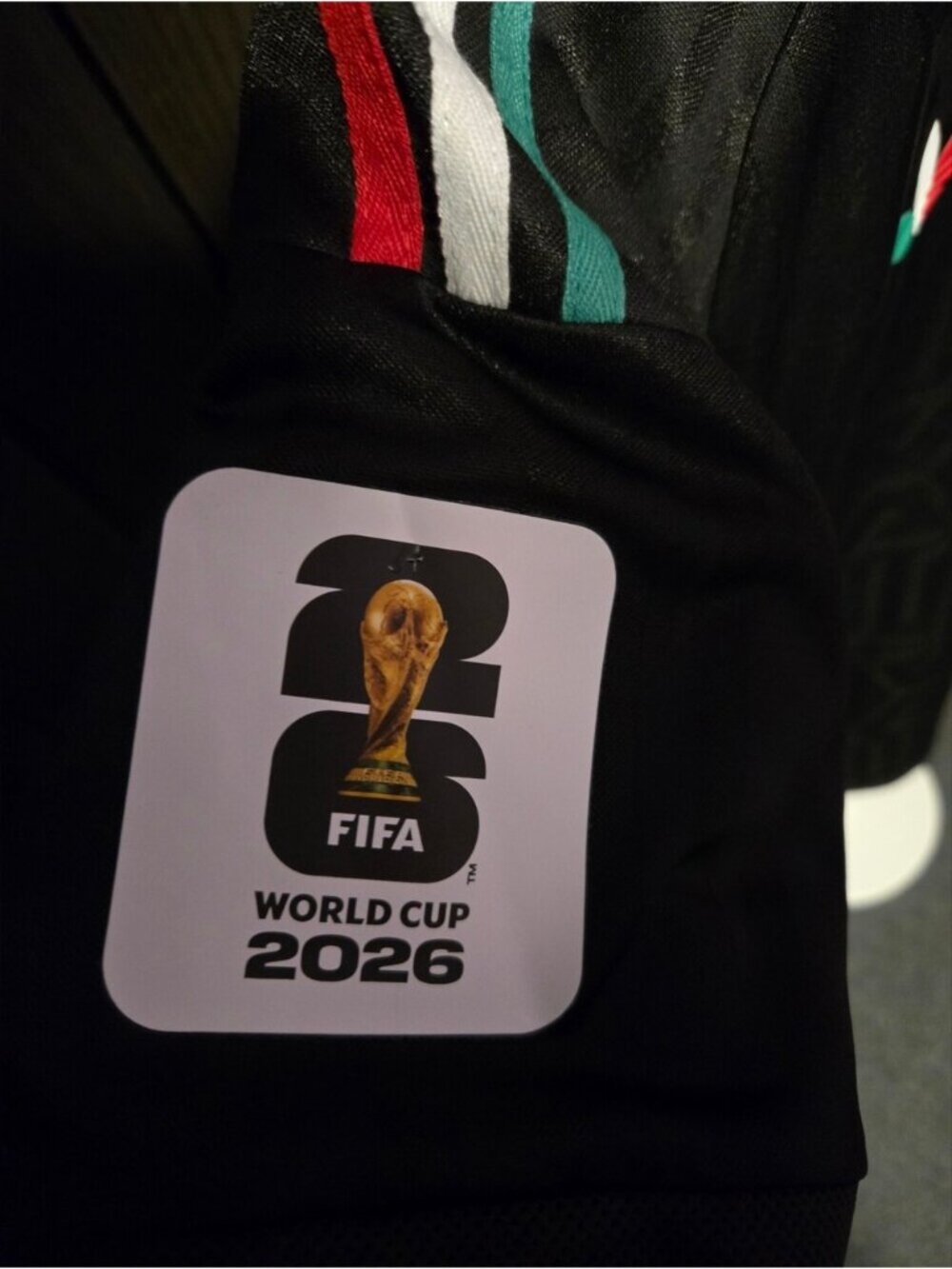 Mexico Authentic Third  Soccer  Jersey World Cup 2026 With Fifa Patches - Picture 8 of 8
